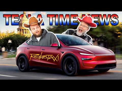 Zac & Jesse go for a Ride! | Tesla Time News 585
