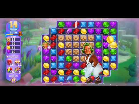 Willy Wonka's World of Candy - Level 177 Complete - No Hacks / No Boosters (Android/IOS)