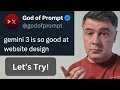 Gemini 3 Pro Is BEST For Visual Design I Tried In Antigravity Vs Cursor