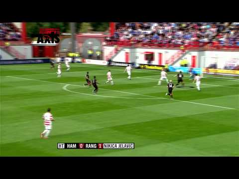 Nikica Jelavic (5 Mins) Vs Hamilton - SPL - 11th September 2010