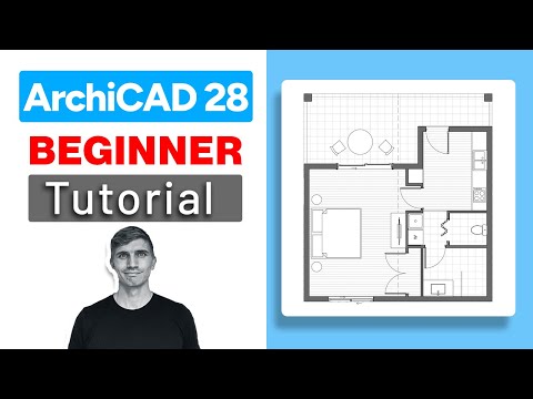 ArchiCAD 28: How to draw Floor plans in under 20 minutes - Beginners workflow