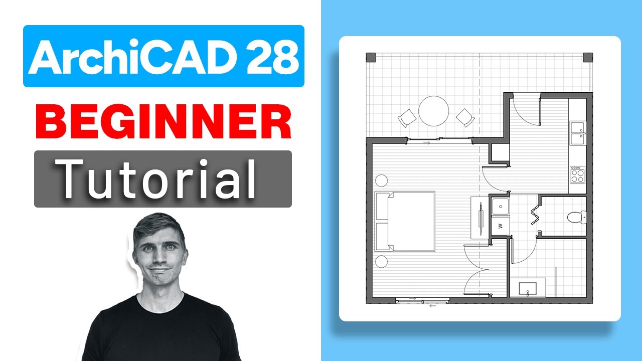 ArchiCAD 28: How to draw Floor plans in under 20 minutes - Beginners workflow