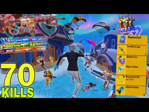 70 Kills🔥 IN 20 MINUTES NEW HARDEST GAMEPLAY 🥵 Pubg mobile