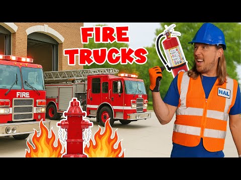 Handyman Hal to the Rescue! 🚒 Exploring Fire Trucks & Fire Safety