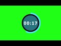 [FREE] 30 SECONDS COUNTDOWN TIMER GREEN SCREEN |