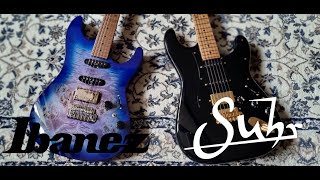Video thumbnail for Ibanez Premium AZ226PB vs Suhr Mateus Asato by jem555bkk