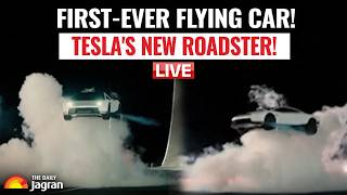 LIVE: World's First 'Flying' Supercar? Elon Musk Stuns the World with Tesla Supe