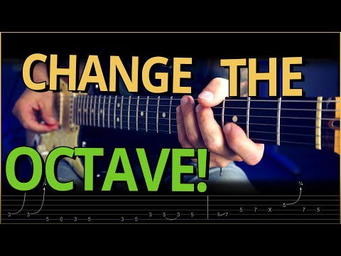 Improve your BLUES Vocabulary… Same Licks in different octaves