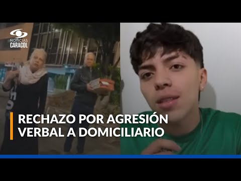 Video viral muestra agresión verbal de una mujer a domiciliario: ¿qué dijo el joven repartidor?