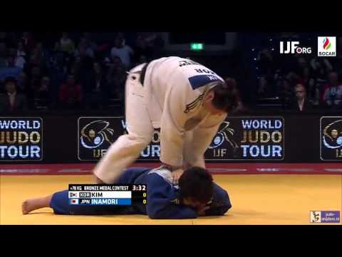 Judo 2016 Grand Prix Dusseldorf: Kim (KOR) - Inamori (JPN) [+78kg] bronze