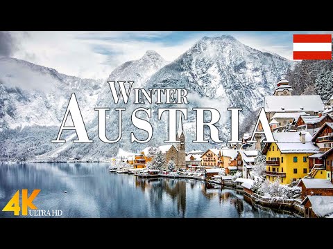 Winter Austria 4K Ultra HD • Stunning Footage Austria, Scenic Relaxation Film with Calming Music