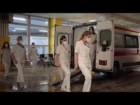 Auch das LKH Feldkirch tanzt zur "Jerusalema Dance Challenge"