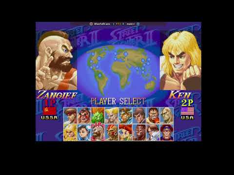Bluetallcans Zangief Verse Makiri Ken FT3