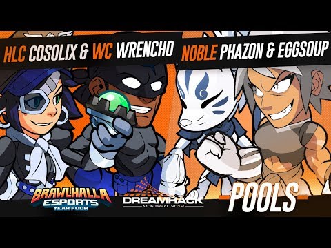 Cosolix & Wrenchd vs Phazon & Eggsoup | Dreamhack Montreal 2019