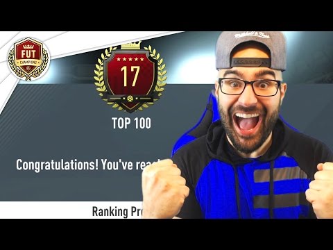 OMG I'M RANKED 17 IN THE WORLD! FUT CHAMPIONS FIFA 17