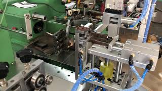 Full automatic resistance coil winding machine