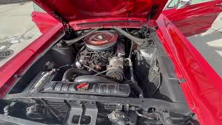 1967 Ford Mustang Hardtop Engine Running