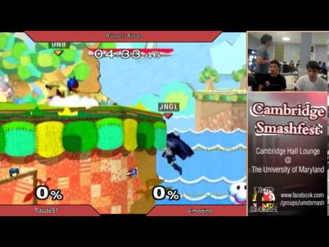 UMD Smashfest 12/13/13 - tdude51 vs emoDinosaur Winners Finals