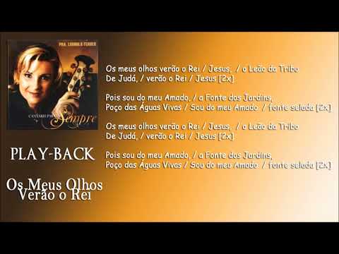 Os Meus Olhos Verão o Rei - Playback | Ludmila Ferber | CD Cantarei Para Sempre (2008)