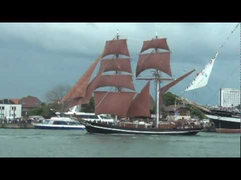 Brigantine Eye of the Wind - Hanse Sail Rostock 2012
