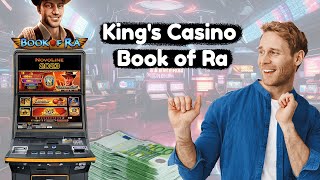 King's Casino in Tschechien - Book of Ra - BIG WIN! Video Video