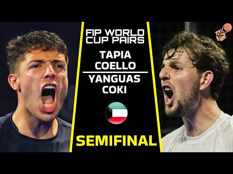 EL VAR QUE CAMBIA EL PARTIDO 🎥🤯- TAPIA & COELLO VS YANGUAS & COKI - FIP WORLD CUP PAIRS - SEMIFINAL