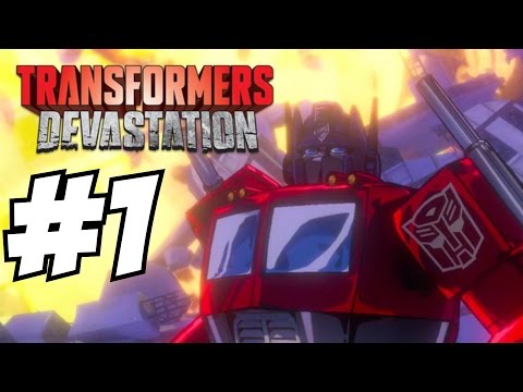 Transformers Devastation Gameplay Walkthrough Part 1 Let's Play Playthrough Review 1080P 60 FPS