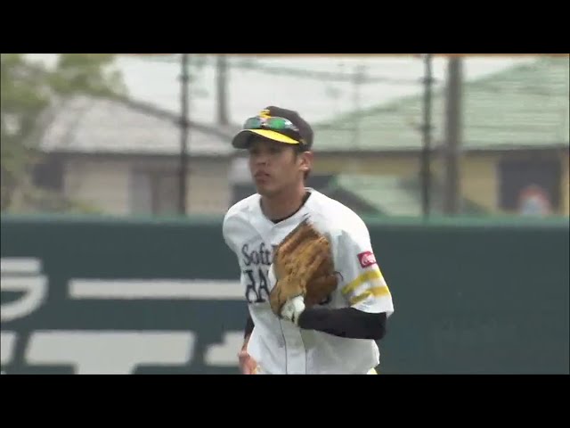 【ファーム】ホークス・曽根がファインプレーを披露!! 2018/6/24 H-D(ファーム)