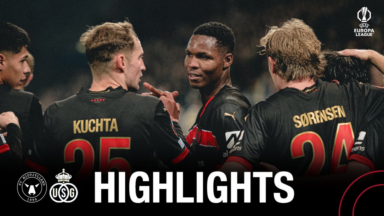 Highlights: Midtjylland 1-0 Union Saint-Gilloise | UEL 24/25