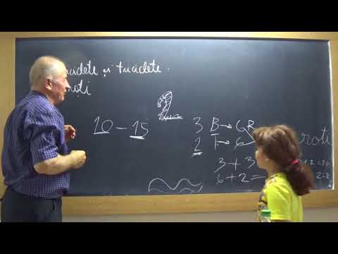 1/3 Lectia 1728 - Clasa 1 - Ne jucam cu biciclete si triciclete  impreuna cu Maria, nepotica mea