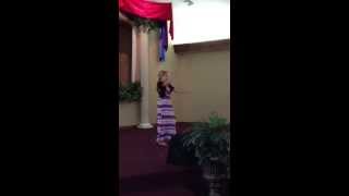 Angel Gray performing &quot;Now, Behold the Lamb&quot; by Kirk Franklin