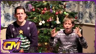Father and Son Christmas Song Medley Lip-sync