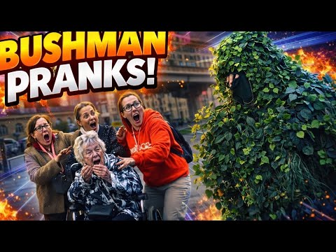 Bushman prank: another hilarious funny compilation of the bushman!!!! 🤣 #bushmanprank #funny #prank