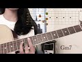 Only - Lee Hi (Original guitar chord tutorial)