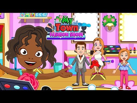 My Town : Fashion Show - How to Make-Up ?? | Best Game for Girl - YouTube