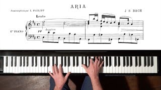 Bach &quot;Air on the G String&quot; (approx. Lang Lang version ) FREE SHEET MUSIC