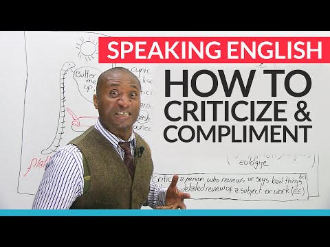 【實用英文】老師來教你如何用英文來批評和讚美？(Speaking English – How to give criticism and compliments)
