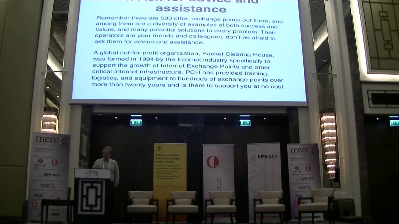 MENOG 16: HE’s Observations on IXP Management - Timothy Denton (Hurricane Electric)