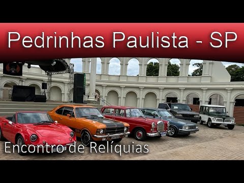 Encontro de Carros Antigos na cidade de Pedrinhas Paulista - SP