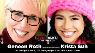 Geneen Roth with Krista Suh at Live Talks Los Angeles