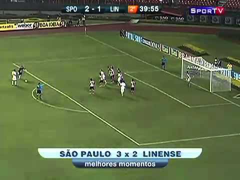 Melhores Momentos - São Paulo 3 x 2 Linense - Paulistão 2011