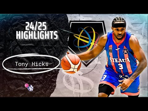 Tony Hicks Highlights 2024/25 || Romania Liga Nationala|| CSM Steaua Bucuresti