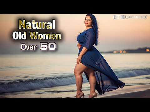 Natural Older Women Over 50 - Layered Chiffon Cake Dress | Perfect for Older Women