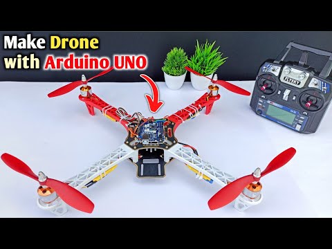 How to make Drone with Arduino | How to make drone at home | DIY Arduino Drone