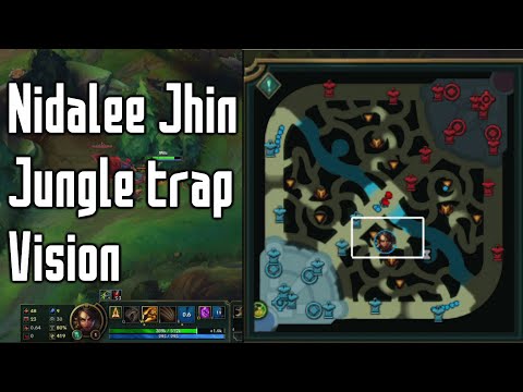 [URF][Custom] Jhin/Nidalee trap the entire Jungle camp level 1