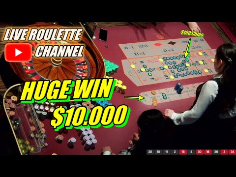 🔴LIVE ROULETTE | 🚨 HUGE WIN 💲10.000 In Las Vegas Casino 🎄 $100 Chips Inside Exclusive ✅ 2025-12-29