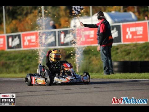 Karting Genk - Bjarne Vander Linden - 6th BMC (Race 3) 1 november 2015