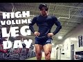 HIGH VOLUME LEGS/QUAD DAY W/ STEVEN CAO | QUESTIONS & ANSWERS | LOW CARB DAY 8 WEEKS OUT