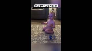 The greatest bottle flips of all-time 😂👏