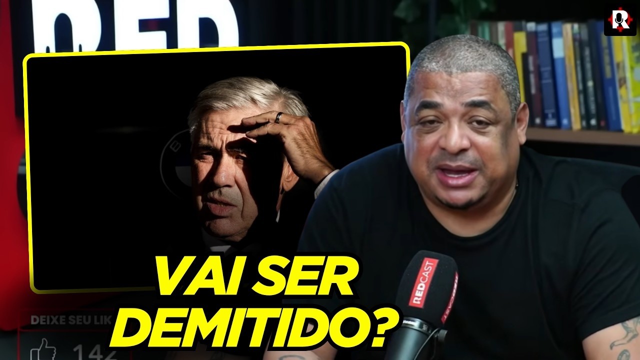 VAMPETA: "COM 58% DE APROVEITAMENTO, ANCELOTTI NÃO DURA!"